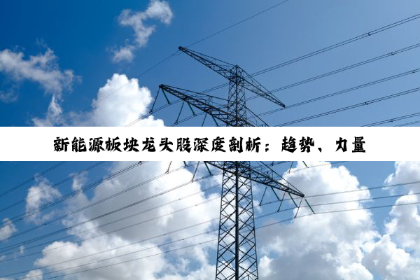【科普解答】新能源板块龙头股深度剖析：趋势、力量与投资洞察
