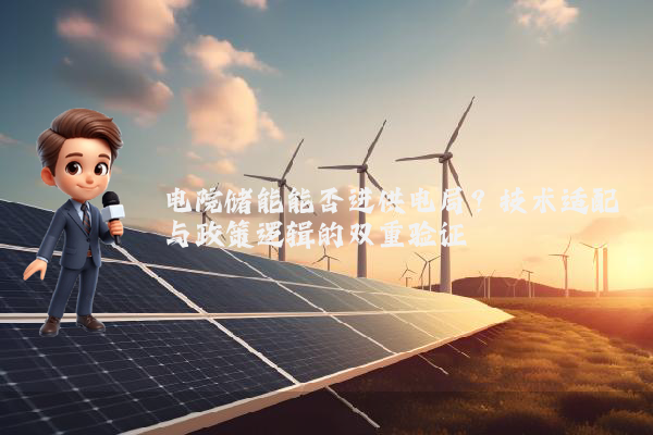 电院储能能否进供电局？技术适配与政策逻辑的双重验证