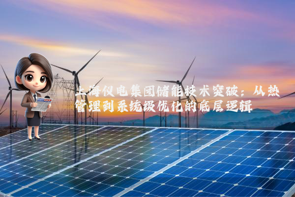 上海仪电集团储能技术突破：从热管理到系统级优化的底层逻辑