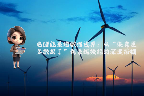 电储能系统数据边界：从“没有更多数据了”到系统效能的深度挖掘