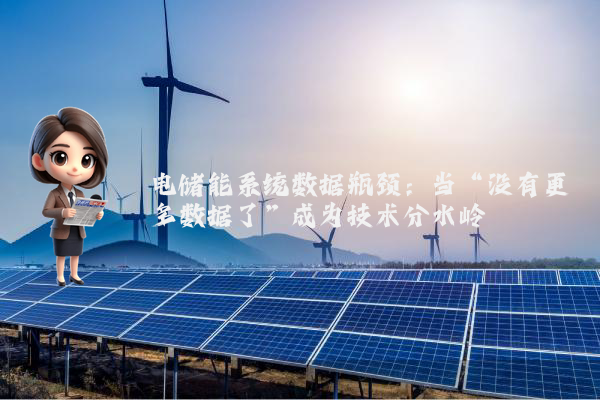 电储能系统数据瓶颈：当“没有更多数据了”成为技术分水岭