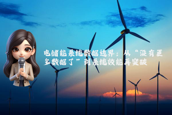 电储能系统数据边界：从“没有更多数据了”到系统效能再突破