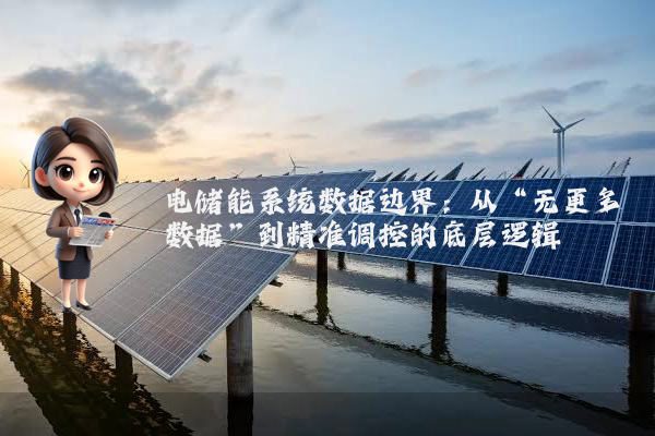 电储能系统数据边界：从“无更多数据”到精准调控的底层逻辑