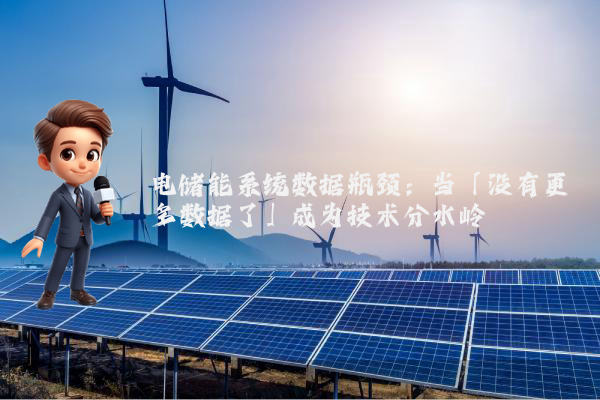 电储能系统数据瓶颈：当「没有更多数据了」成为技术分水岭