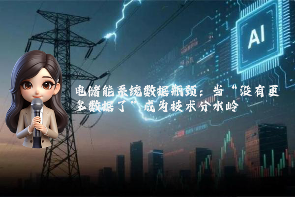 电储能系统数据瓶颈：当“没有更多数据了”成为技术分水岭
