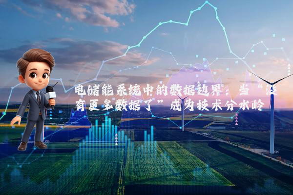 电储能系统中的数据边界：当“没有更多数据了”成为技术分水岭