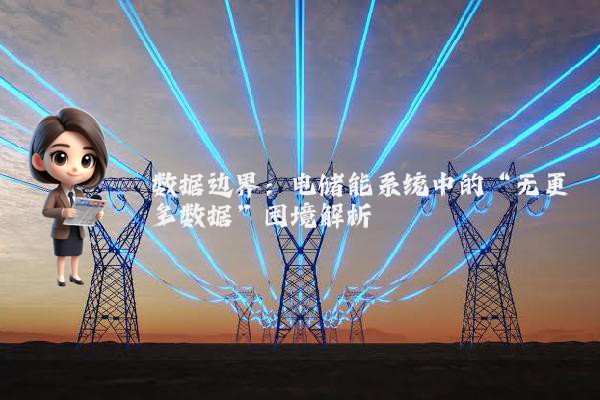 数据边界：电储能系统中的“无更多数据”困境解析