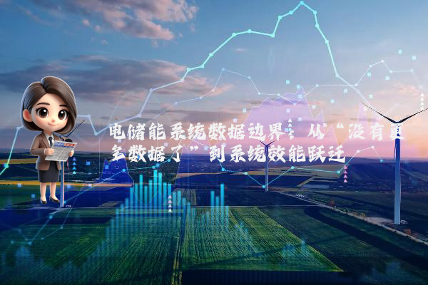 电储能系统数据边界：从“没有更多数据了”到系统效能跃迁