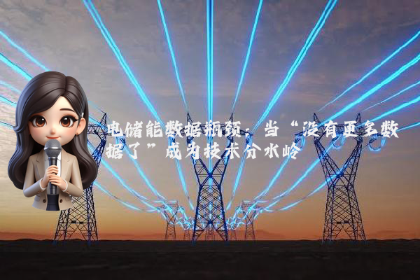电储能数据瓶颈：当“没有更多数据了”成为技术分水岭