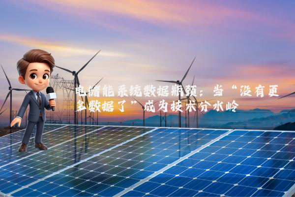 电储能系统数据瓶颈：当“没有更多数据了”成为技术分水岭