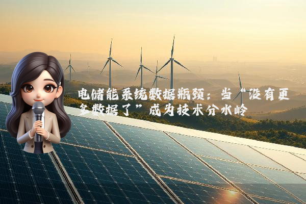 电储能系统数据瓶颈：当“没有更多数据了”成为技术分水岭