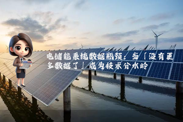 电储能系统数据瓶颈：当「没有更多数据了」成为技术分水岭
