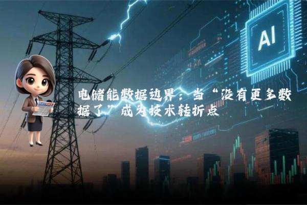 电储能数据边界：当“没有更多数据了”成为技术转折点