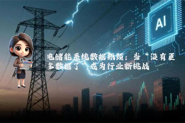 电储能系统数据瓶颈：当“没有更多数据了”成为行业新挑战