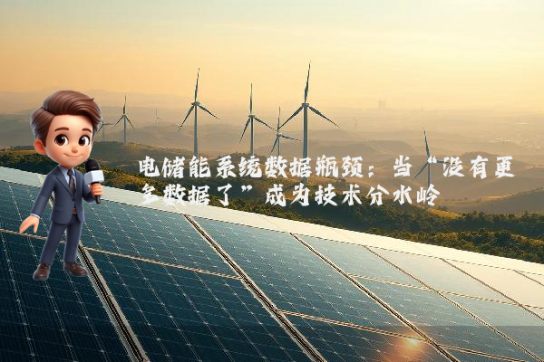 电储能系统数据瓶颈：当“没有更多数据了”成为技术分水岭